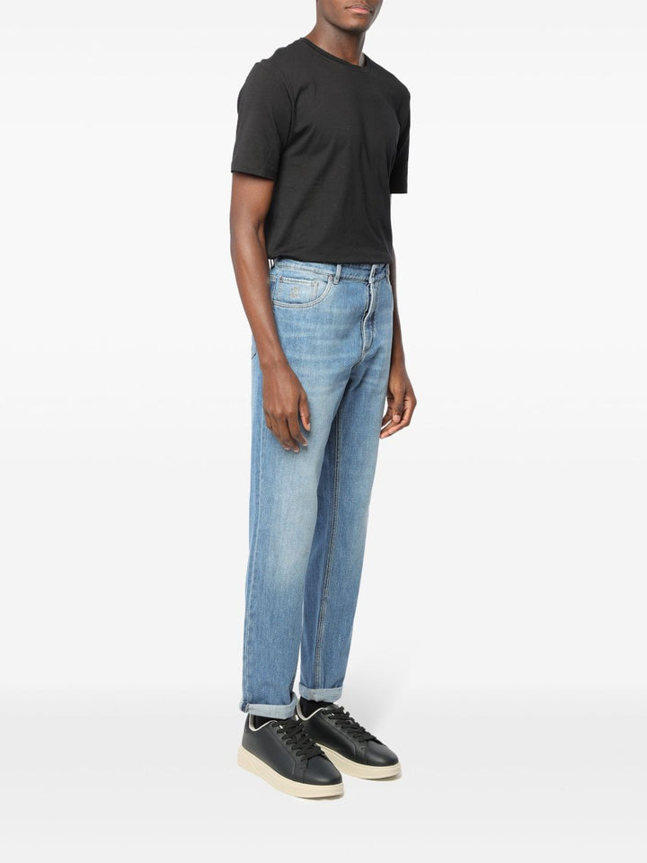 Brunello Cucinelli Jeans - Blue and green | c82386aaf64774b70b3abae6e8e20a9cc9635f27