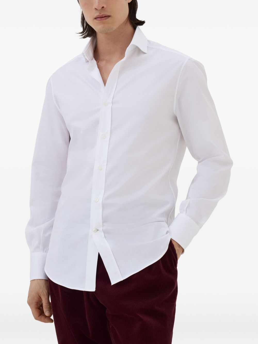 Brunello Cucinelli Shirts - Light and natural | 910932a305e3bed28a606c1afcce4ae042c7aaa2