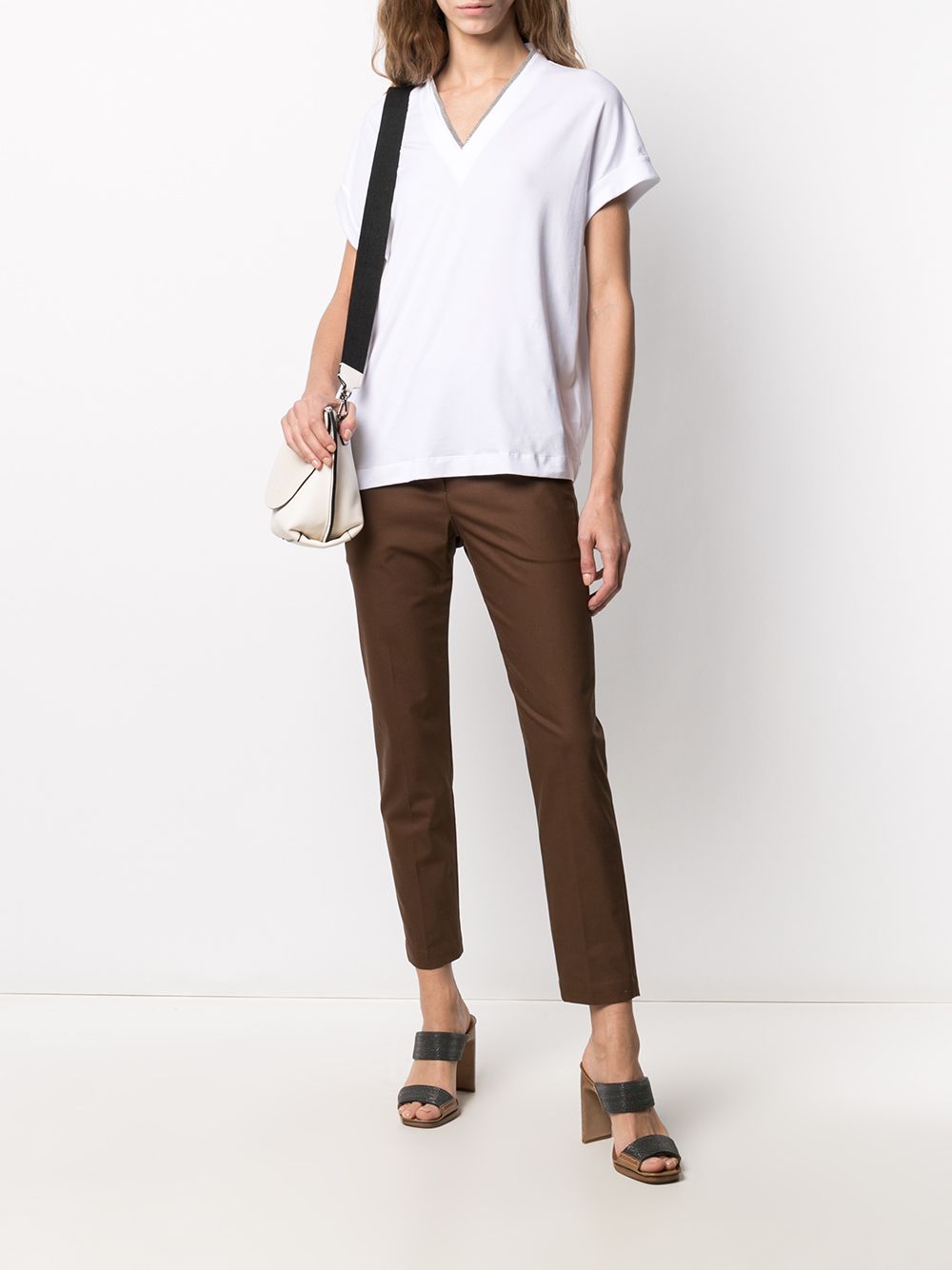 Brunello Cucinelli T-shirts and Polos - Light and natural | 1e5507ed7ab7031c93c6931043c119e626a1a1cd