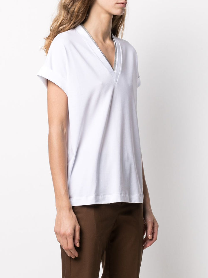 Brunello Cucinelli T-shirts and Polos - Light and natural | c3dbe2d2de8e89b660aba8ca0dc4f9767b5bb420