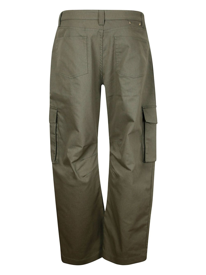 Golden Goose Trousers - VERDE | f1580b7dc84370bb7b120875a54dc1a279564c00
