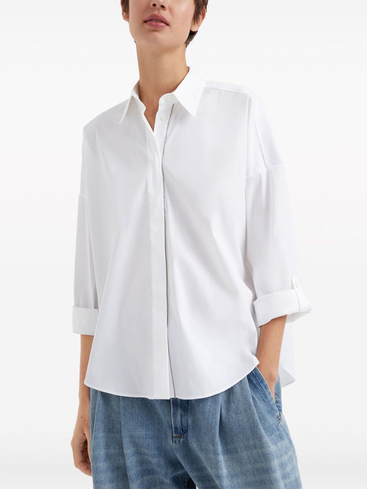 Brunello Cucinelli Shirts - Light and natural | 80393235f19e8fc9487d6b7a9db31ce2f6238786