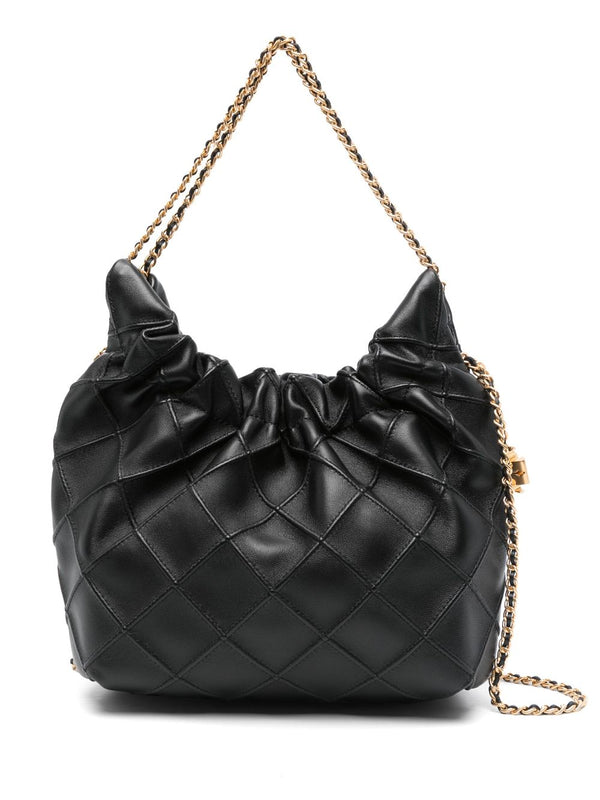 Fleming Mini Hobo Bag in Pelle