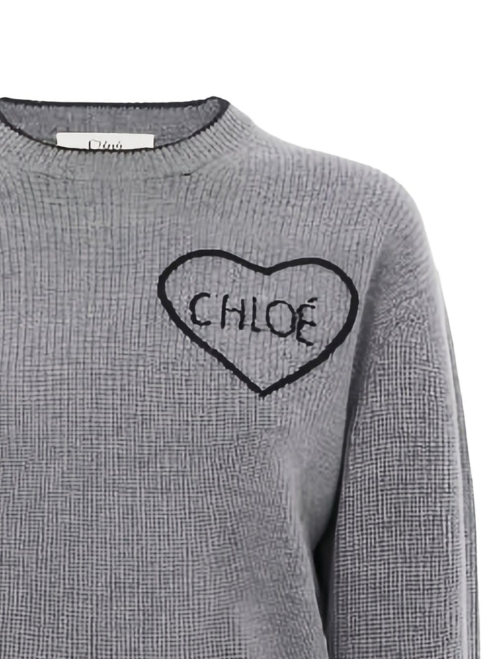 Chloè Sweaters - Blacks and greys | 2466c8fd9da7156fdbe28a40fb9bc9a8892bda1a