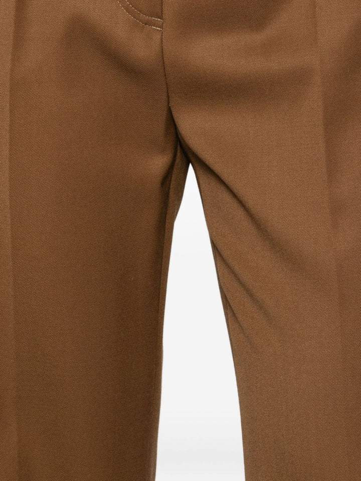 Max Mara Trousers - Marrone | b6ce7e379e625884feb03530cd3ff808a0da65be