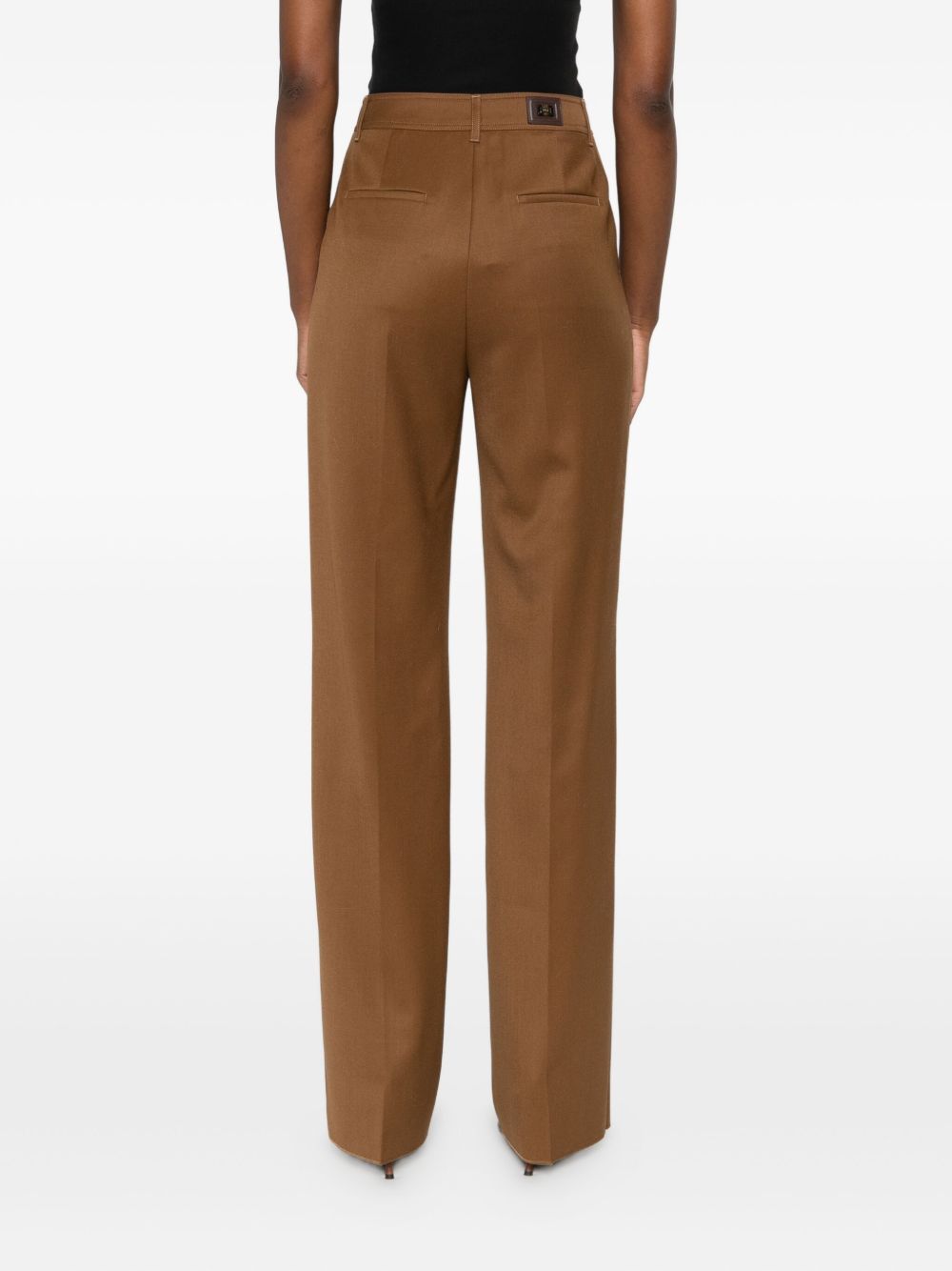Max Mara Trousers - Marrone | 791a1e8671511546da44e52f227d29657fff6b82