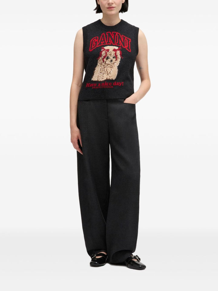 Ganni Sweaters - Blacks and greys | 54b235abe10f7944941ded71219fb4f9f180653d