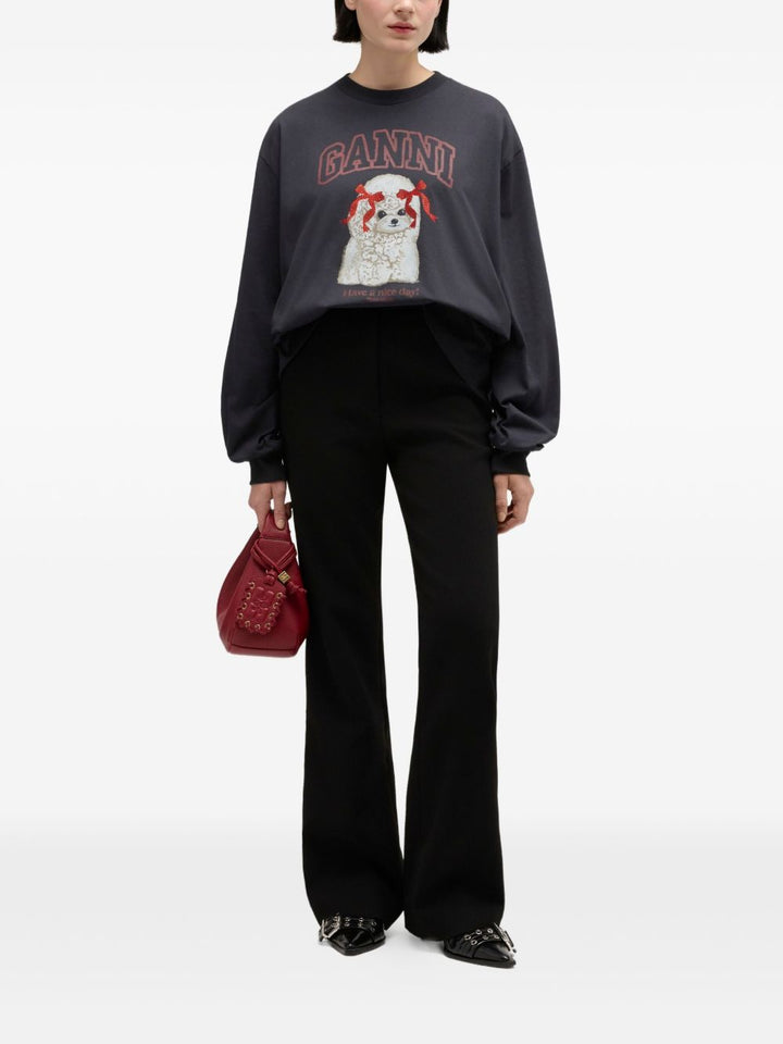 Ganni Sweaters - Blacks and greys | 363e96300acb4493cd6c1b329f64dd4a77299181