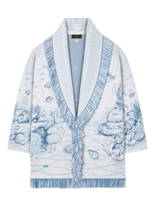 Deep In The Ocean Wool Cardigan