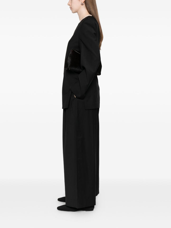 Toteme Pre Trousers - Blacks and greys | 349527ef30eed3dc3c6f1805987ddcc11d970317