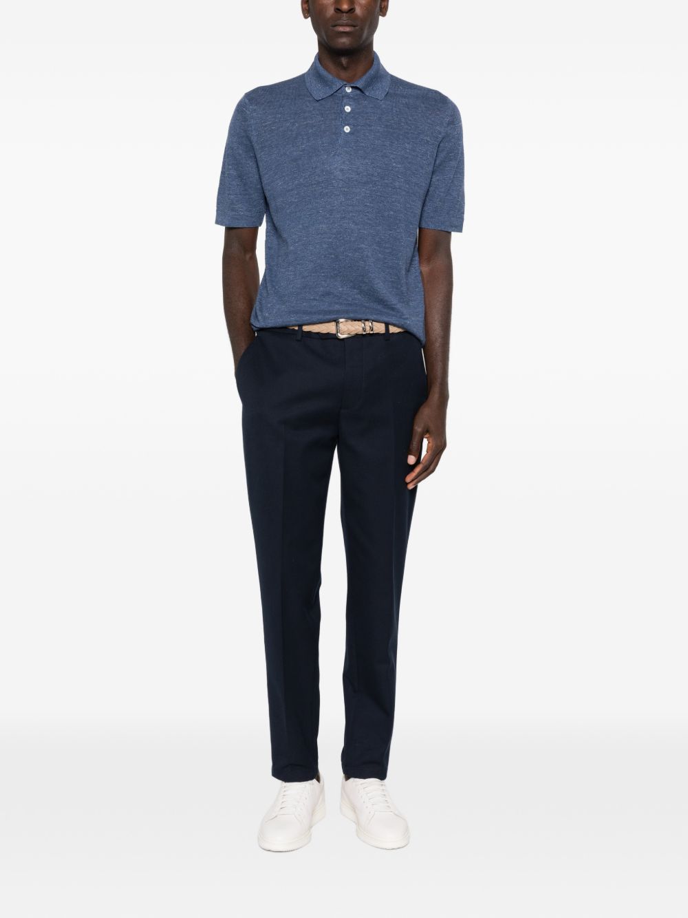 Brunello Cucinelli T-shirts and Polos - Blue and green | 07f171d6d53b7a58b0429820418c07ba3914c24e