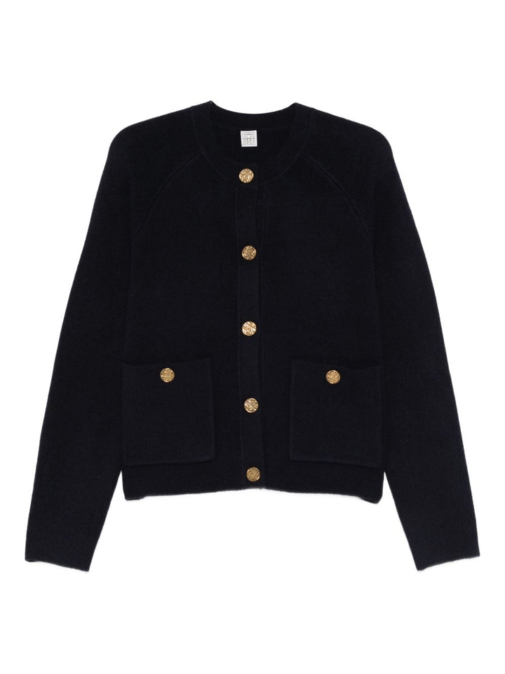 Toteme Pre Sweaters - Blue and green | 18c8ee74222575279698b8d00c7f084d4363cc73