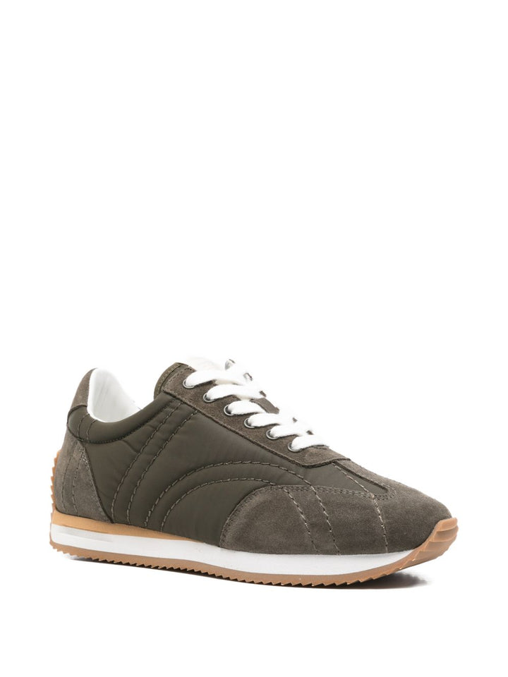 Toteme Pre Sneakers - Blue and green | d2be53f98c50b74481ea2b11fb5cf45bf1fd7594