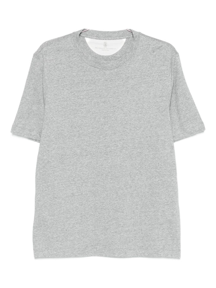 Brunello Cucinelli T-shirts and Polos - Blacks and greys | 7811e0723f1f6a9ba21aa9f7b36d01dadd54c770