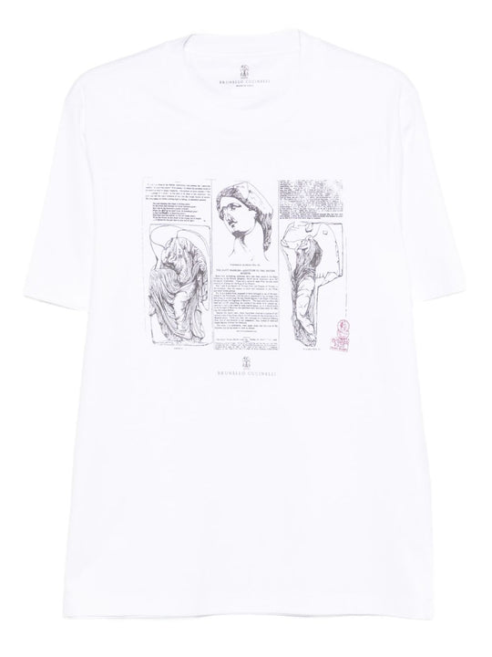 Printed Cotton T-Shirt