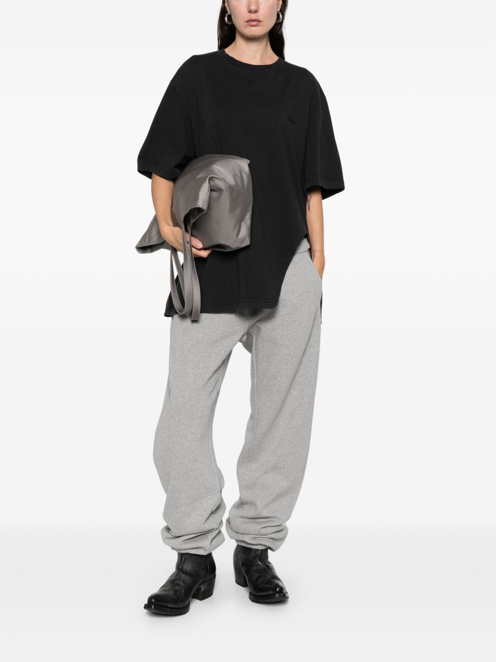 The Attico T-shirts and Polos - Blacks and greys | 9cb1e01e5472a060694fec787bf8ebbc7cc593a7