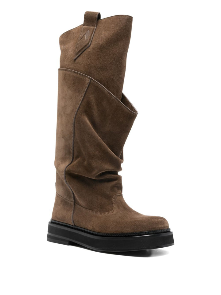 The Attico Boots - Marrone | 74a40080e77a190886eba32ac4d8bec5bde2b4ea
