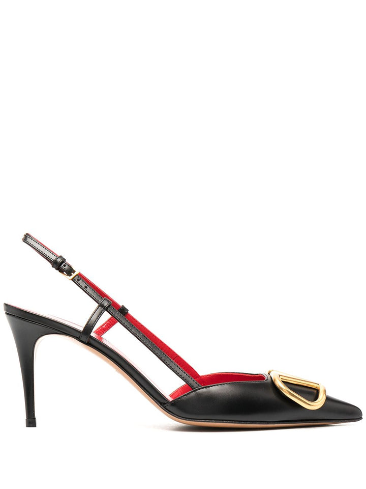 Valentino Garavani With Heel - Blacks and greys | c06da2f07ae39a1864d8934b0c08051dbf9b4179