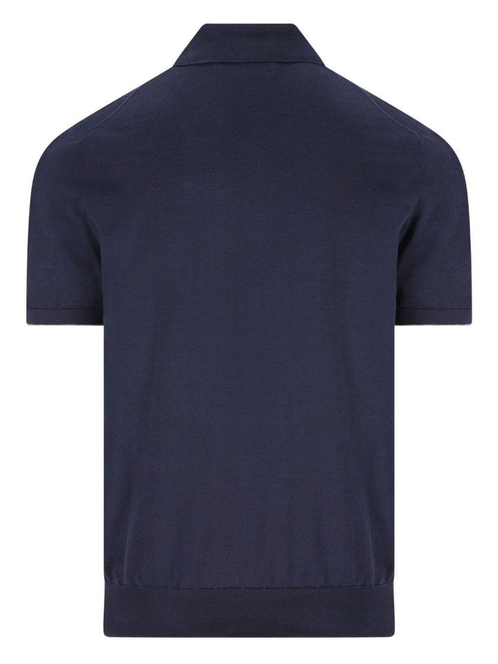 Brunello Cucinelli T-shirts and Polos - Blue and green | cf58e2db3abc5fae3a6eeff9ab05d08d46ad22d1