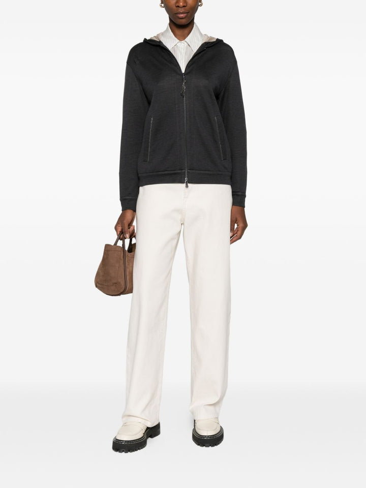 Brunello Cucinelli Sweaters - Blacks and greys | f689c783ad9fbbc7d6ef2bcd15e2813ede13c656