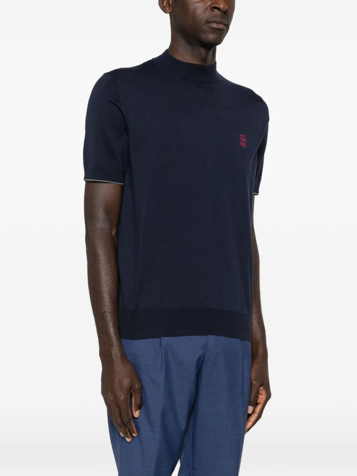 Brunello Cucinelli Sweaters - Blue and green | 8e39cd37e3b743281128dbe181f4ca64ec1f0700