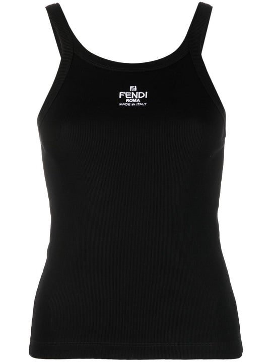 Logo Cotton Tank Top