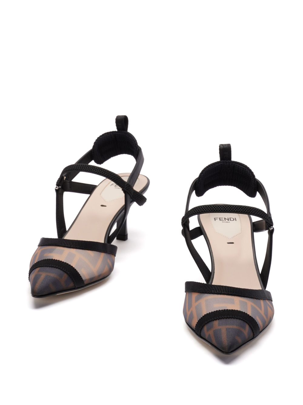 Fendi With Heel - Marrone | f910c24ee0e402a5b766752fbd46ea93b0fab847