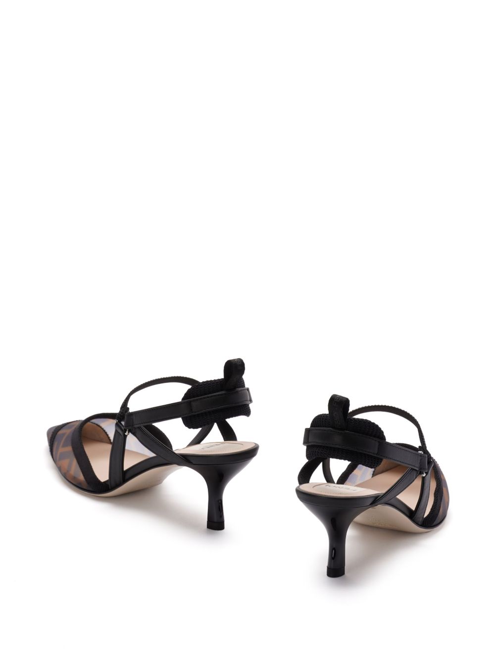 Fendi With Heel - Marrone | 928d233b4afbe336e67a30771bdbe309a6fb36e5