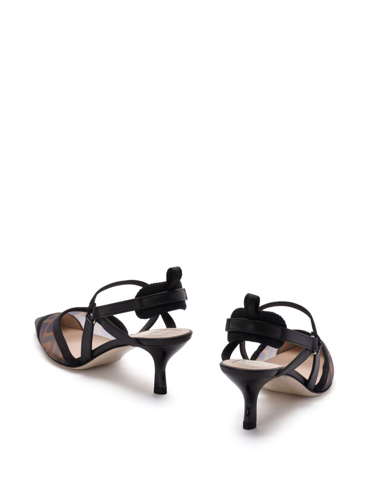 Fendi With Heel - Marrone | 928d233b4afbe336e67a30771bdbe309a6fb36e5