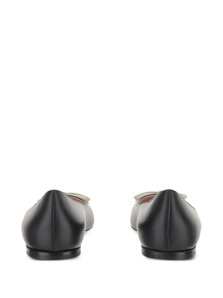 Valentino Garavani Flat shoes - Blacks and greys | c1bf11af2b807d910aa6287ab647e8fc693da551