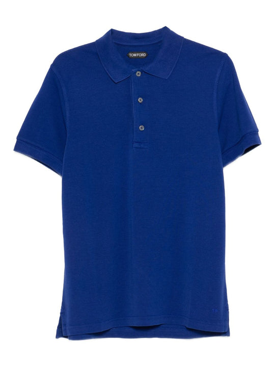 Cotton Blend Polo Shirt