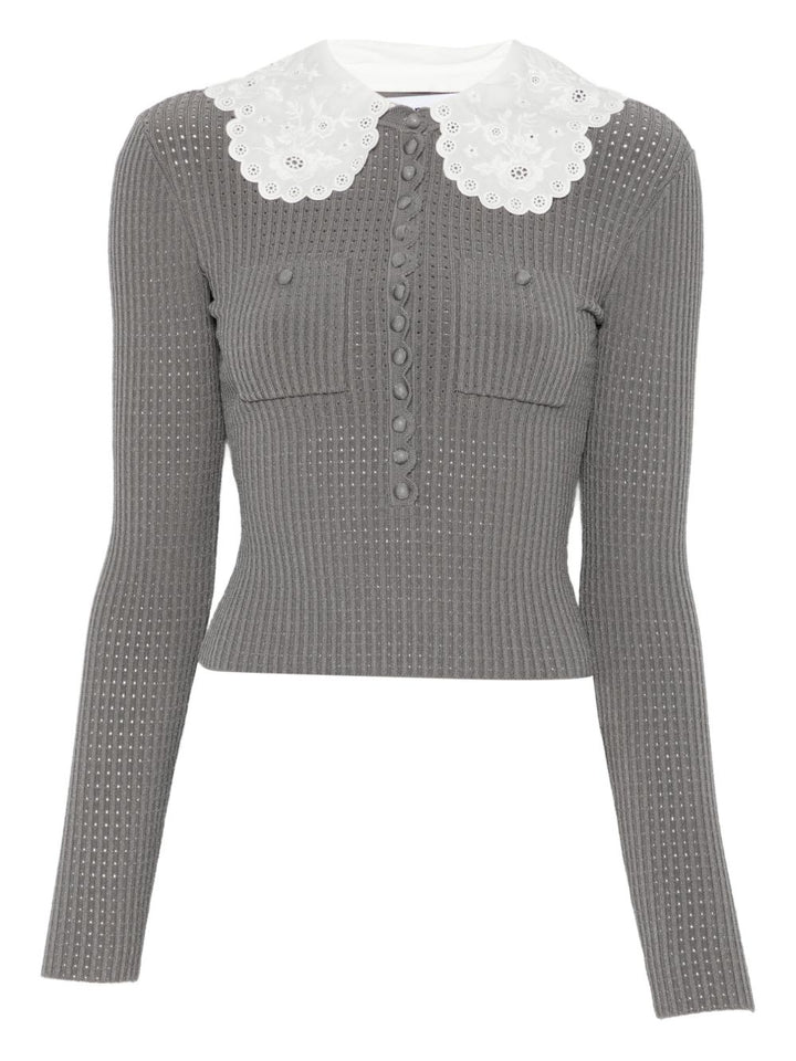 Self-Portrait Sweaters - Blacks and greys | e1f5154ed16794e8a24b169b0c8ba1a965b35a38