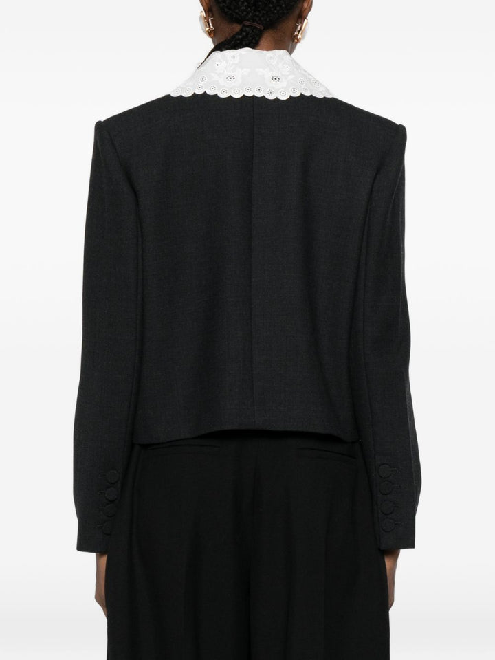 Self-Portrait Jackets - Blacks and greys | 5e31e4ac8ca94a5d5309af61c11091ca0971d54f