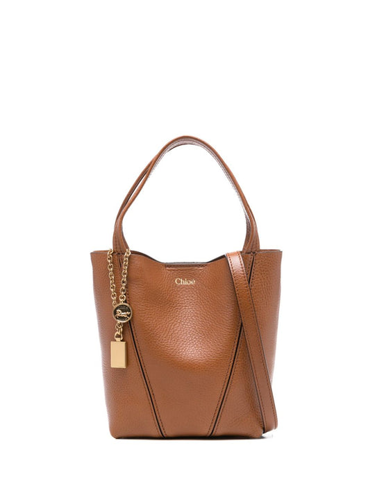 Chloé Spin Small Leather Tote