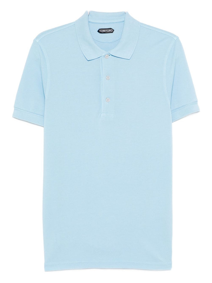 Tom Ford T-shirts and Polos - Blue and green | d643dcad33e012defbb2461d22f0d9bda2ad4a17