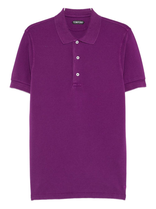 Cotton Blend Polo Shirt