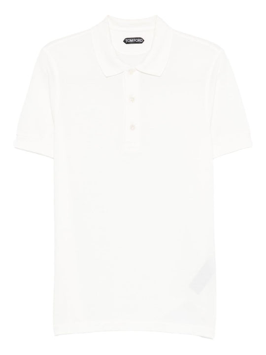 Cotton Blend Polo Shirt