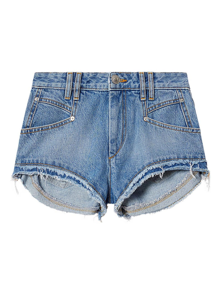 Isabel Marant Shorts - Blue and green | 1be2a2a21bd8061c1b918f4192a7517335b1696d
