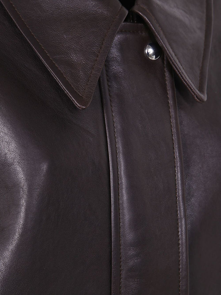 Khaite Jackets - Marrone | a6193319d9ba8fb1994cb495c005f473fe755180