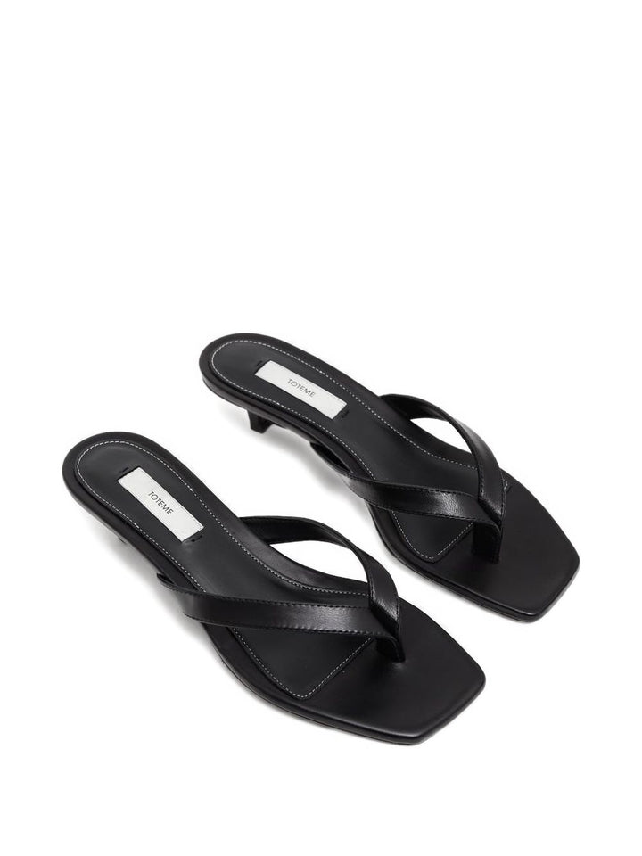 Toteme Pre Sandals - Blacks and greys | 6fb13f1201c75edf7fd07fd3a9d37c7b4e501b40