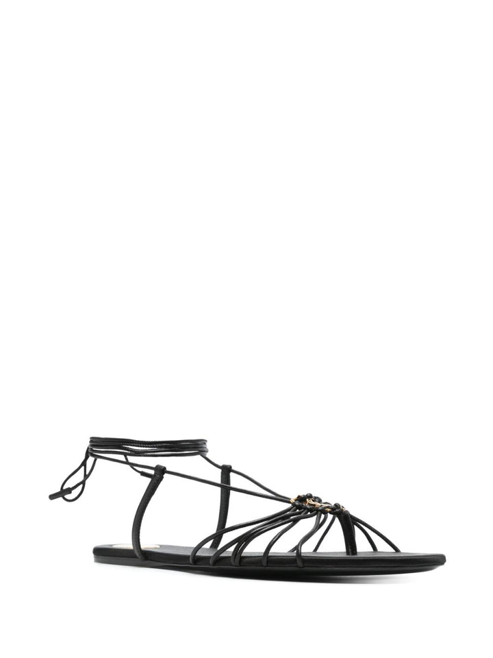 Saint Laurent Sandals - Blacks and greys | 60e3961370f2e0a269b9c61061b9c5dde09360c1