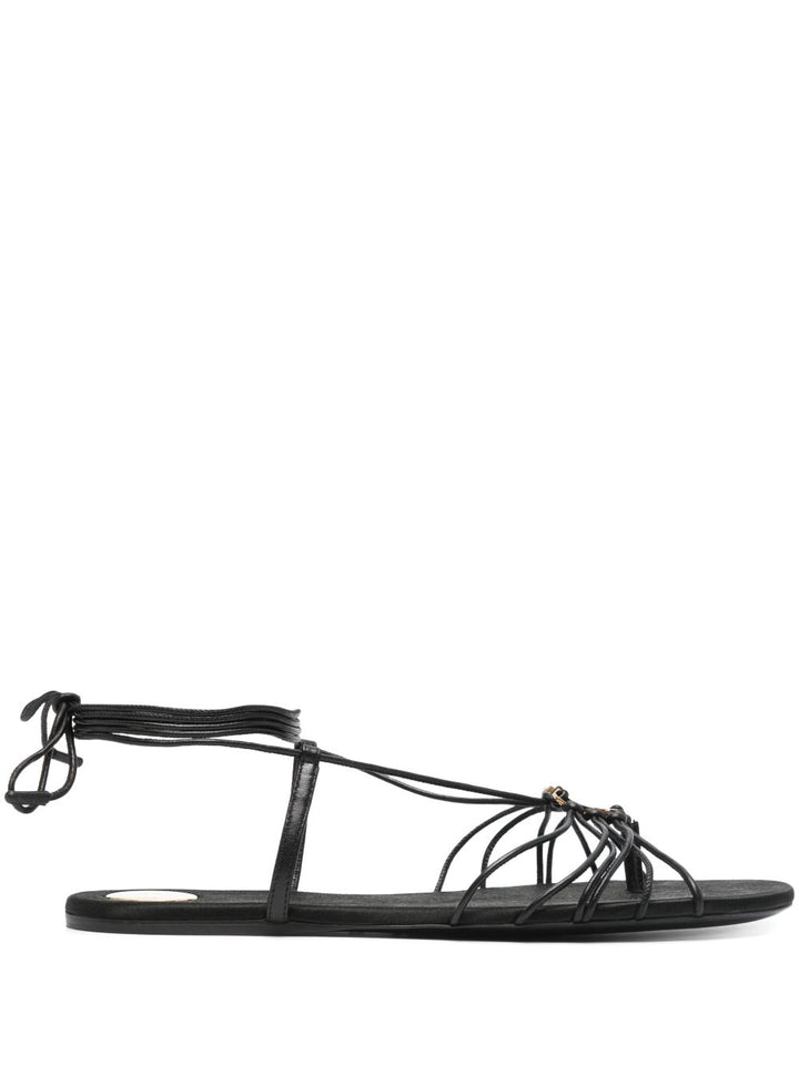 Saint Laurent Sandals - Blacks and greys | 9b89cce2b34496690e27791256ce0cfa87fccc18
