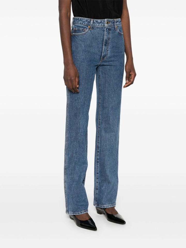 Khaite Jeans - Blue and green | 94cb180b58e8b33502a7e552f3f3a0b5f56a0df8