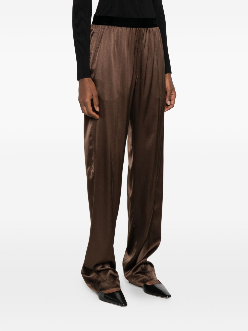 Tom Ford Trousers - Marrone | 4b8b3de6af6c45b3c686ce3365a0a6eb4c6deb30