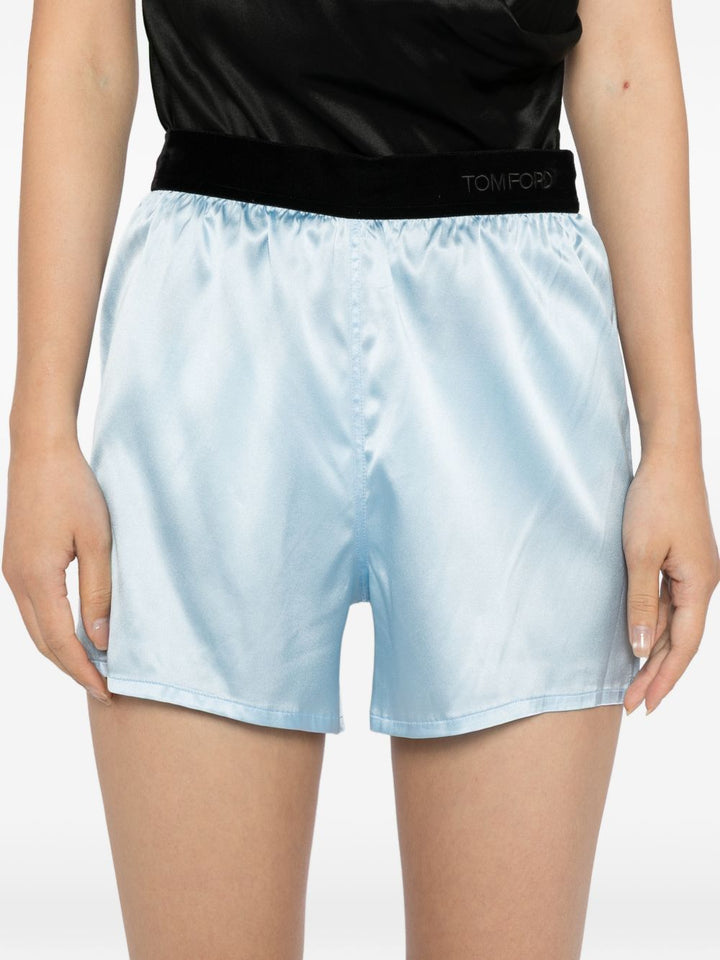 Tom Ford Shorts - Blue and green | 3da1aa4b16b948ad6ed286b46fed37e4dbbe4335