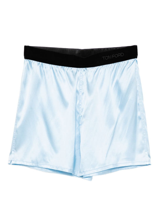 Silk Pajama Shorts
