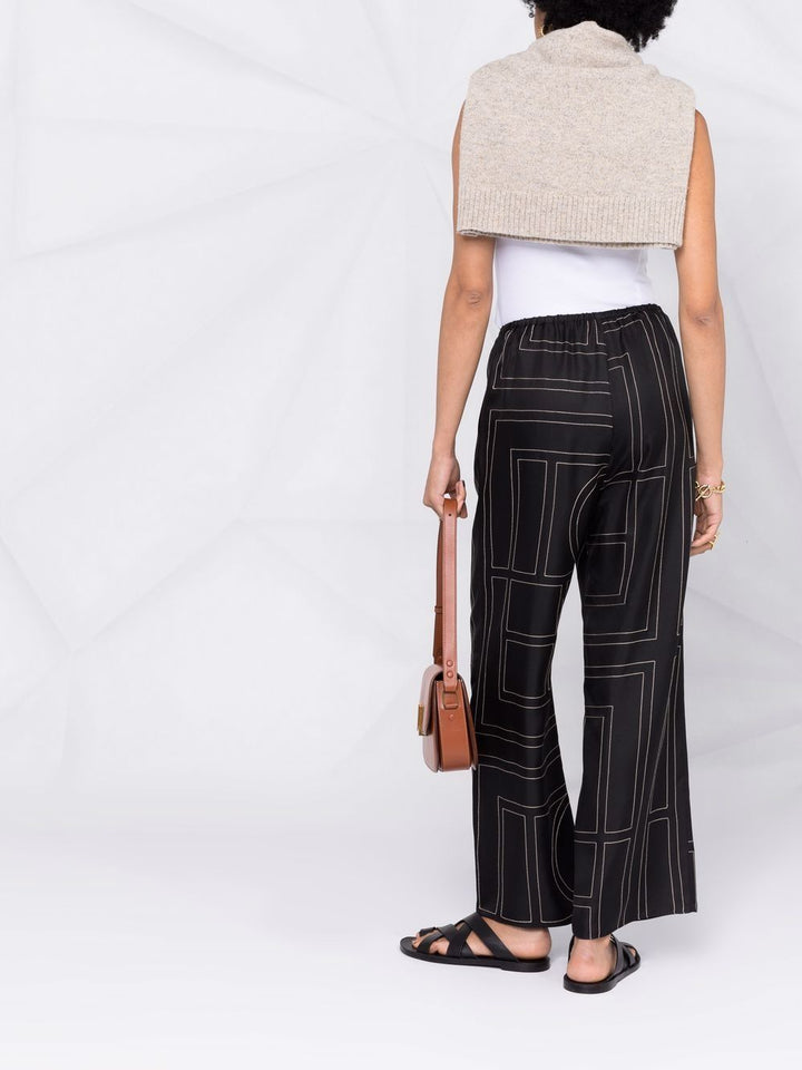 Toteme Pre Trousers - Blacks and greys | 17fe3fd20b1813efb0290d7e03306aeb47d37f2b