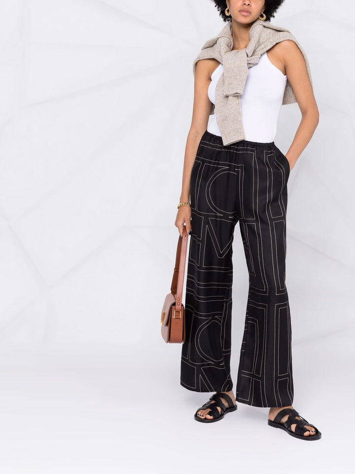 Toteme Pre Trousers - Blacks and greys | 54f1111e5a5464e84f4b2b3e89c06b66b6329969