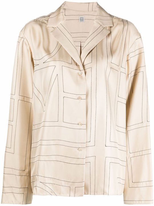 Silk Pajama Shirt
