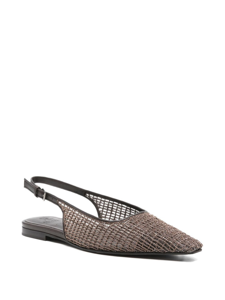 Brunello Cucinelli Flat shoes - Marrone | 0d9a6b0393d4c84ea33b973f260a145780aceb14